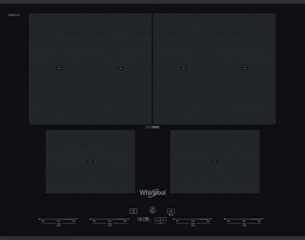 фото Індукційна варильна поверхня Whirlpool SMO654OFBTIXL
