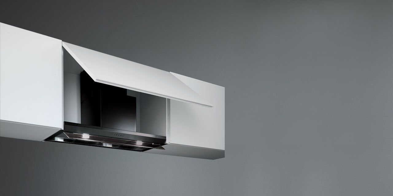 фото Витяжка вбудована Falmec Virgola Evo Black 60