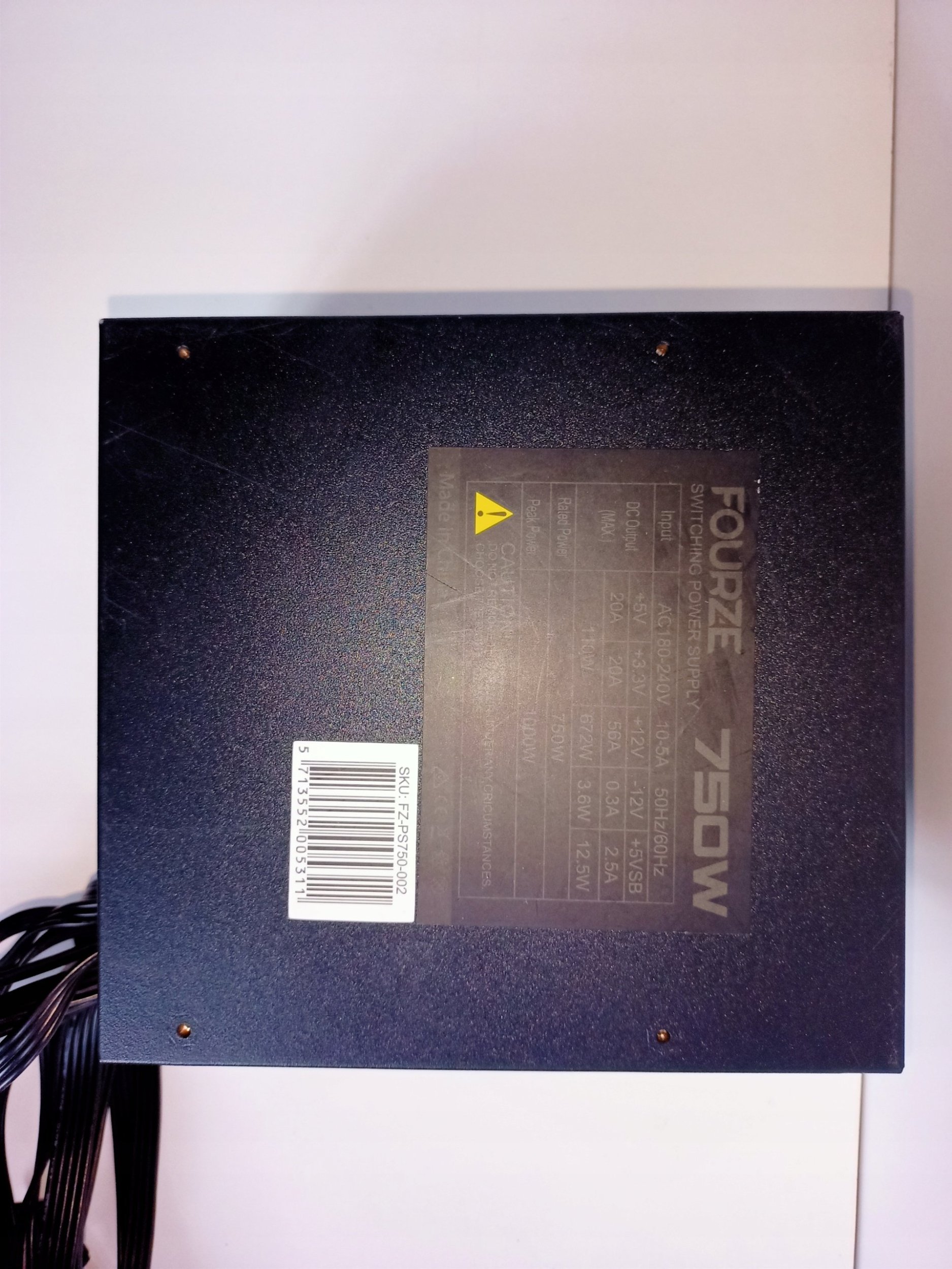 фото Блок живлення Fourze Power Supply 750W (FZ-PS750-002)