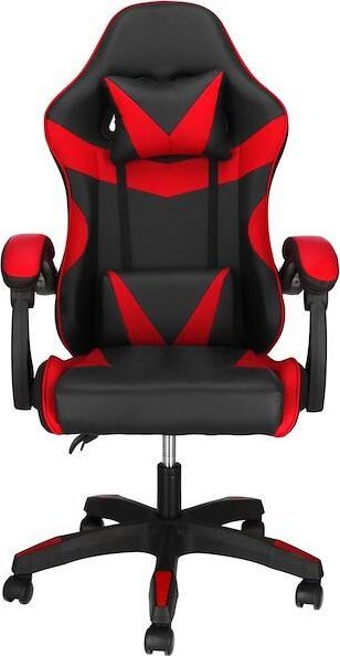 фото Офісне крісло Springos Uniwersalny Black/Red