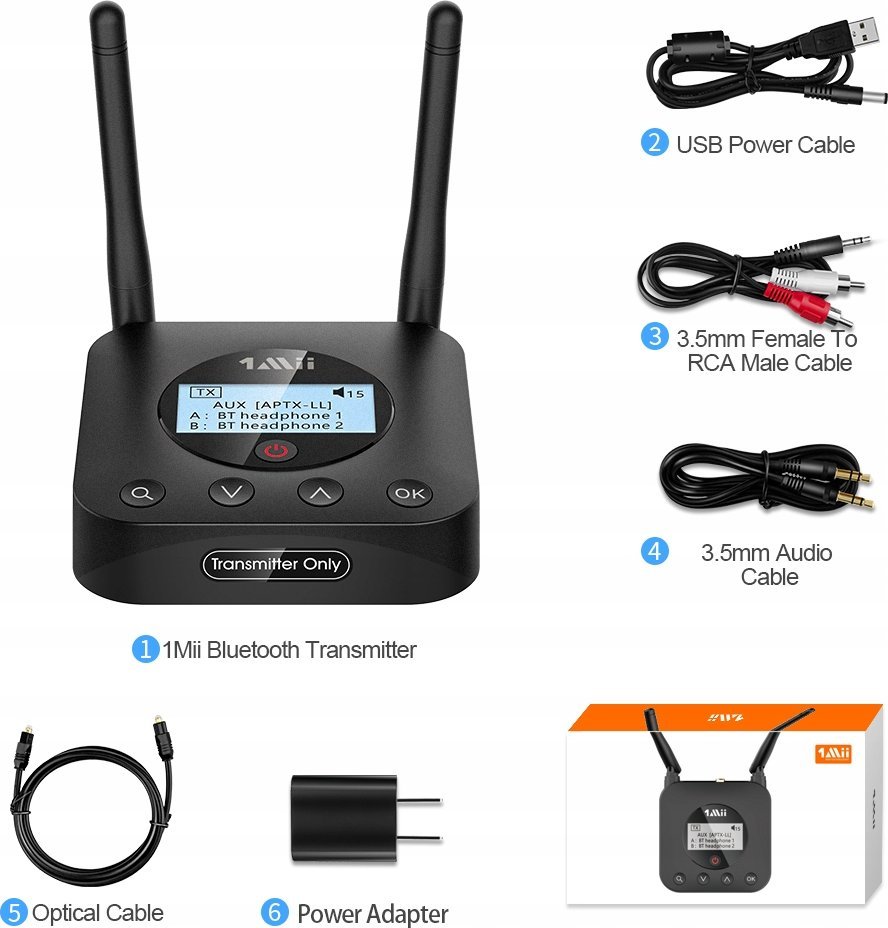 фото Стаціонарний підсилювач для навушників 1Mii B06TX Plus