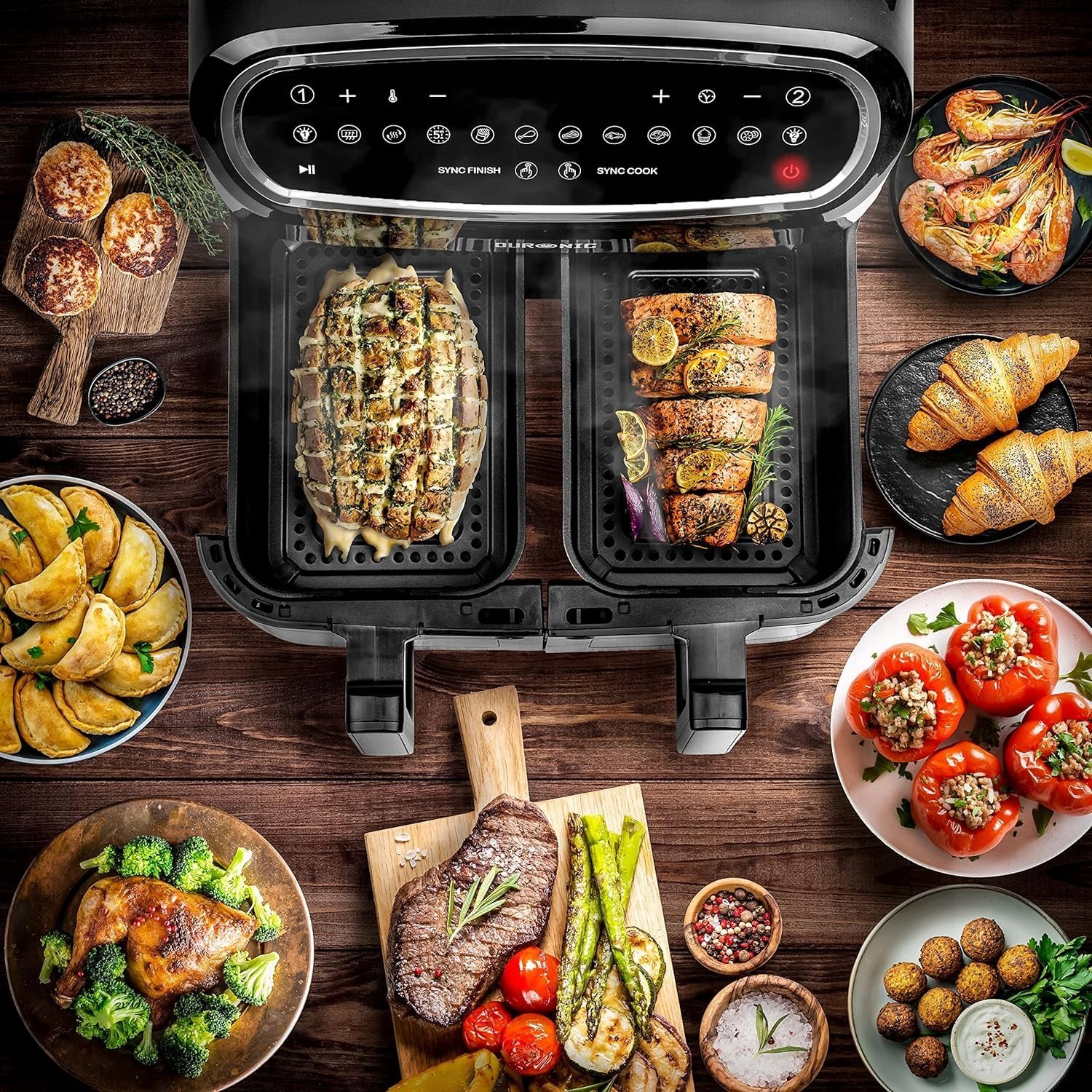 фото Мультипіч (аерофритюрниця) Duronic AF24