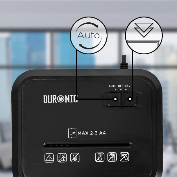 фото Шредер Duronic PS132