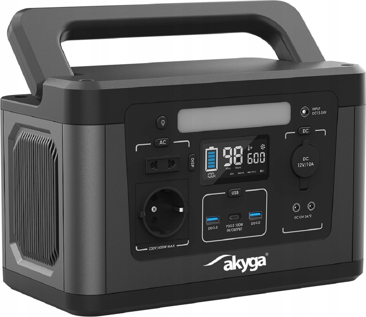 фото Зарядна станція Akyga AK-PS-04 461 Wh