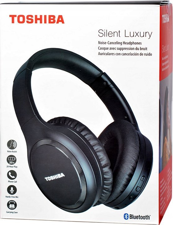 фото Навушники з мікрофоном Toshiba Silent Luxury RZE-BT1200H Blue