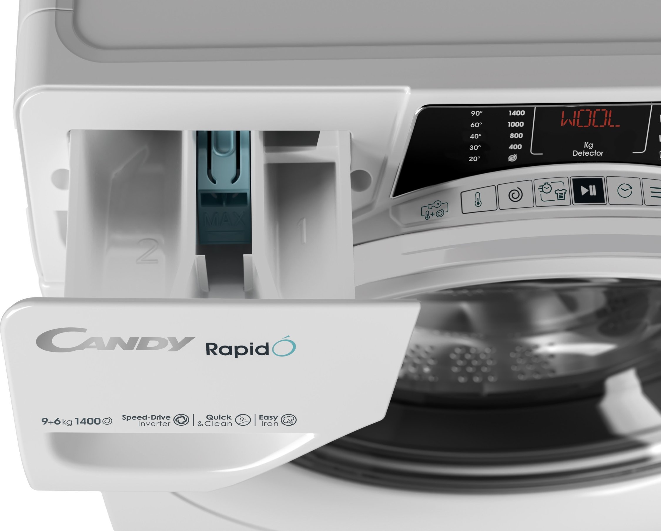 фото Пральна машина автоматична Candy ROW4964DWMT/1-S