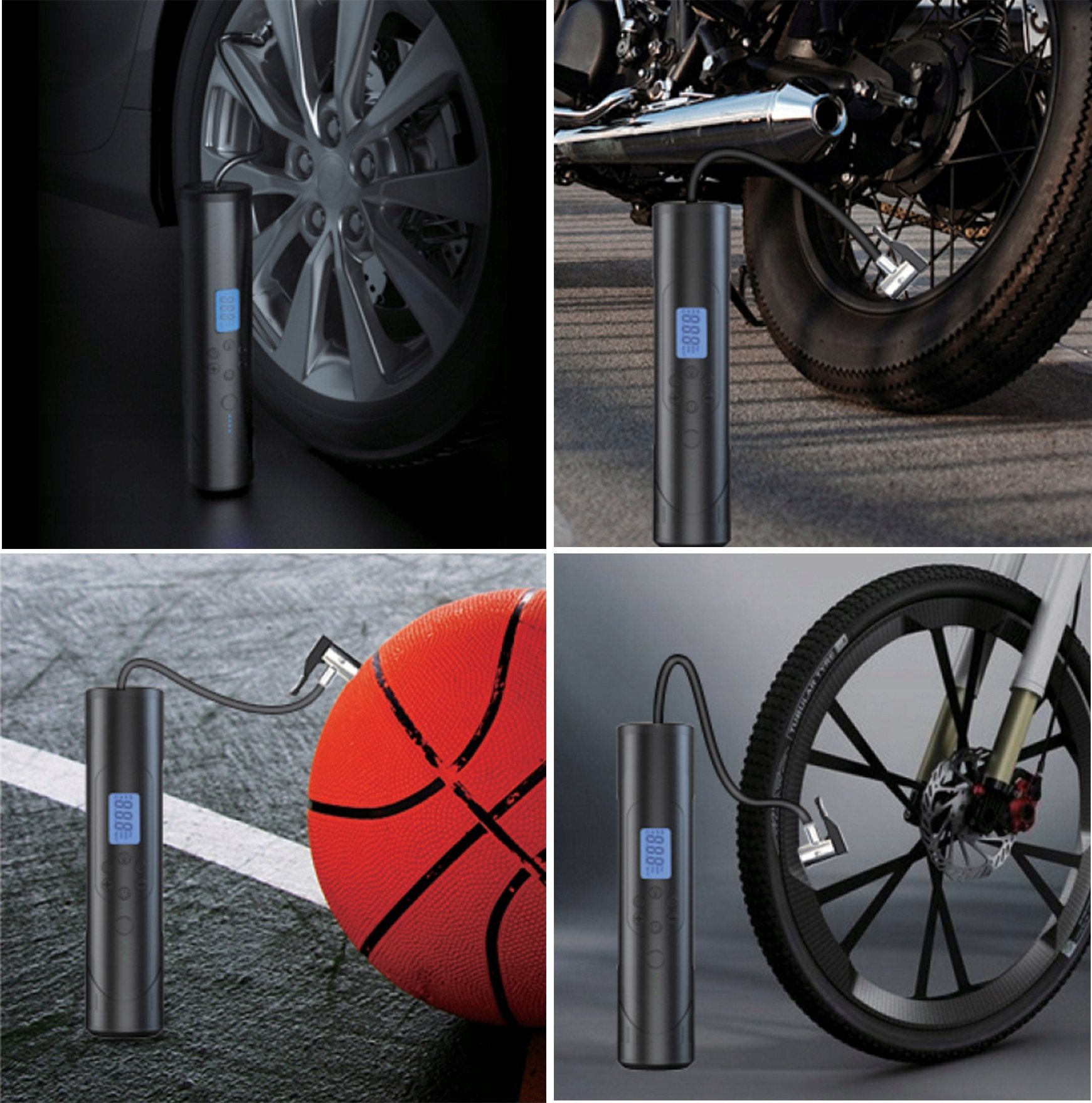 фото Автомобільний компресор (акумуляторний) Gotel A24B