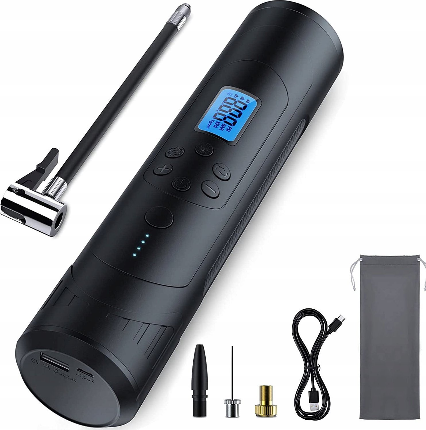 фото Автомобільний компресор (акумуляторний) Gotel A24B