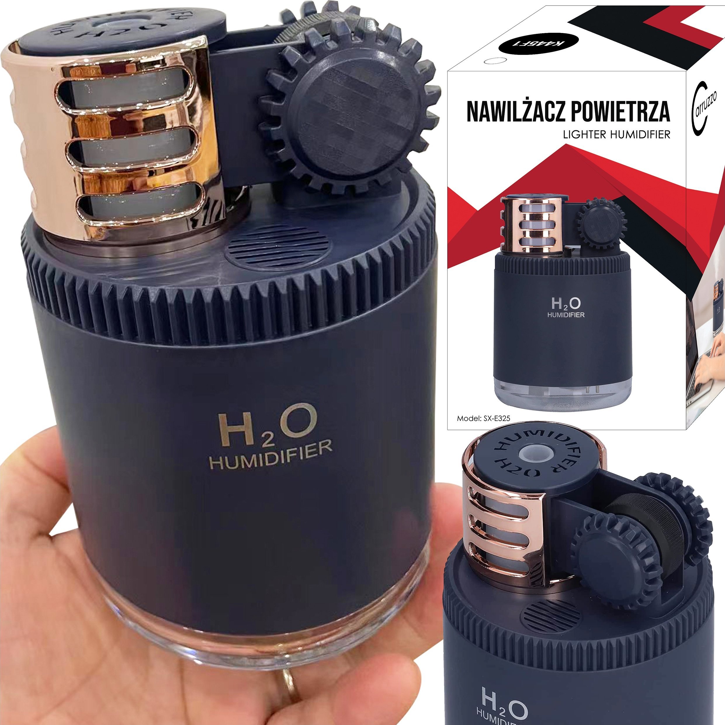 фото Зволожувач повітря Carruzzo K445F1 Black