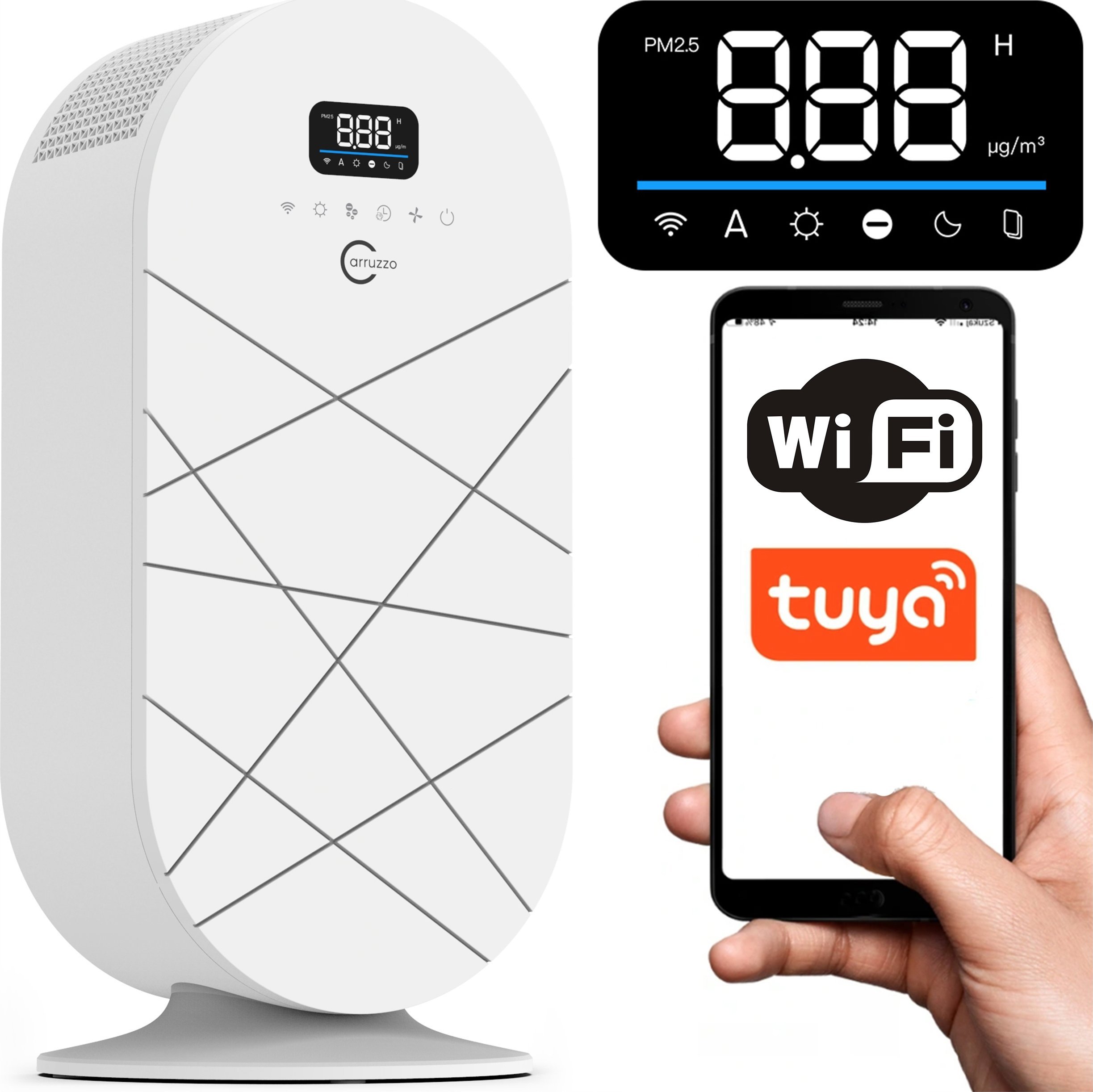 фото Очищувач повітря Carruzzo Q34P