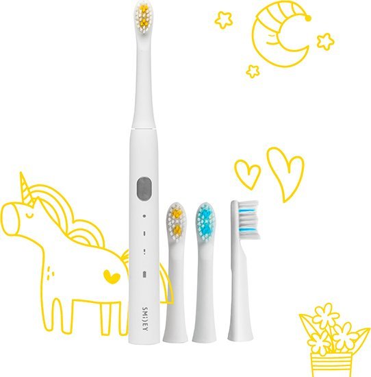 фото Електрична зубна щітка Smiley Light Kids White