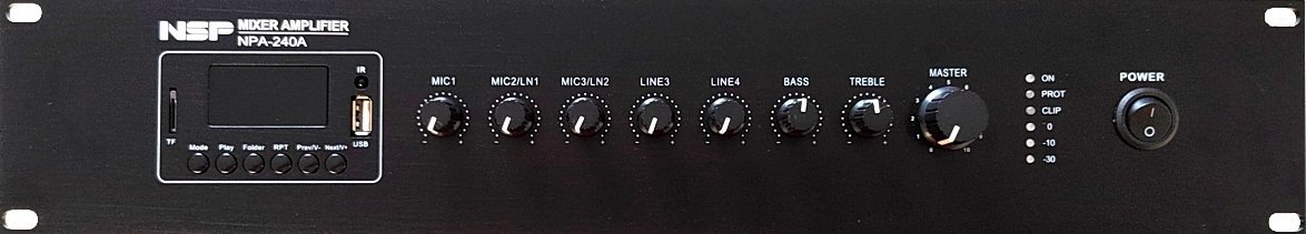 фото Підсилювач потужності NSP NPA-240A