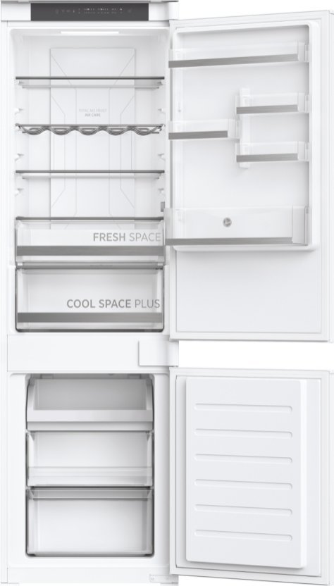 фото Холодильник з морозильною камерою Hoover HOBT5518EW