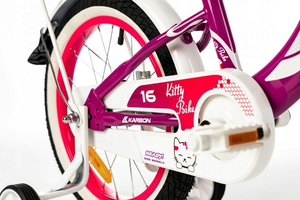 фото Дитячий двоколісний велосипед Karbon Kitty 18 Purple/White