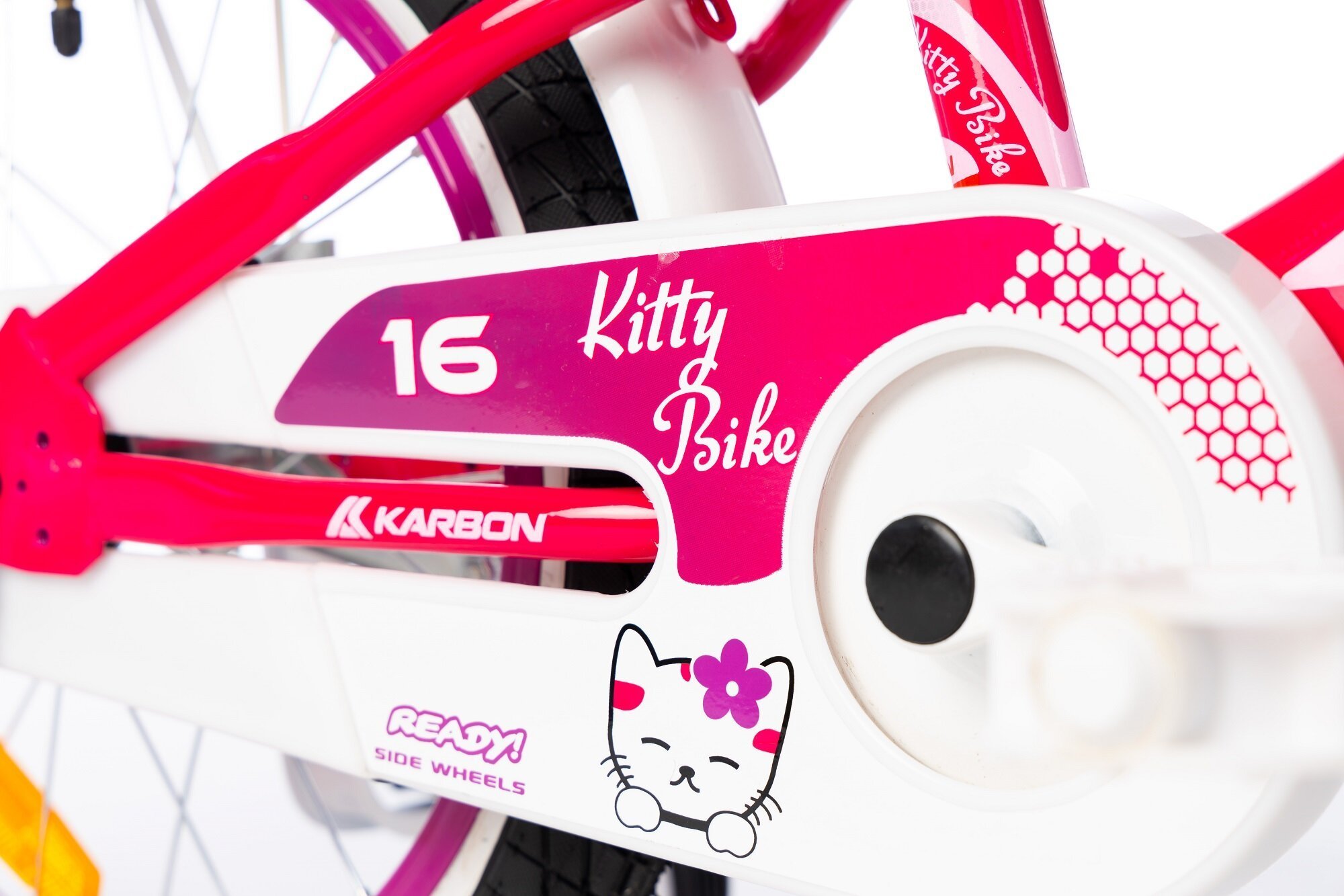фото Дитячий двоколісний велосипед Karbon Kitty 16 Pink/White