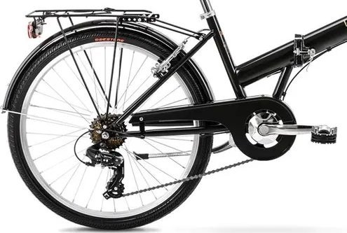 фото Велосипед міський Romet Jubilat Eco 2024 24 Black