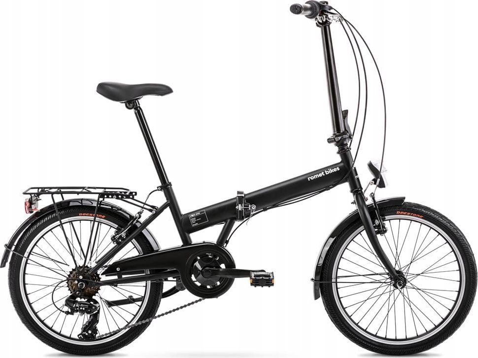 фото Велосипед міський Romet Wigry Eco 2024 20 Black