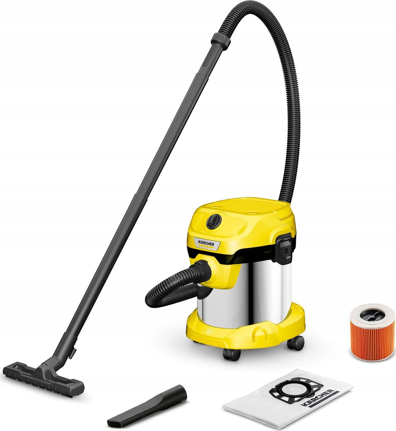 фото Професійний пилосос Karcher WD 2 Plus S V-15/4/18/C YSY (1.628-054.0)