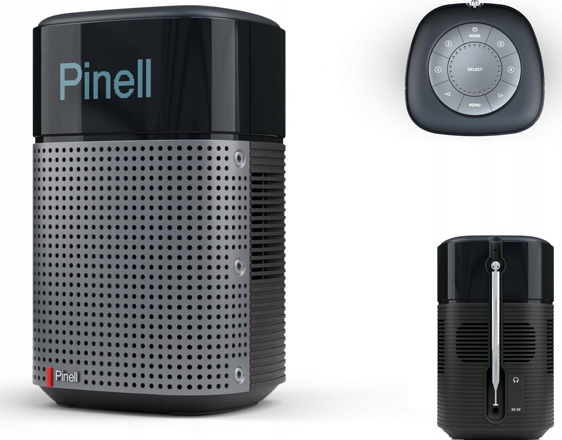 фото Радіоприймач Pinell North Night Black