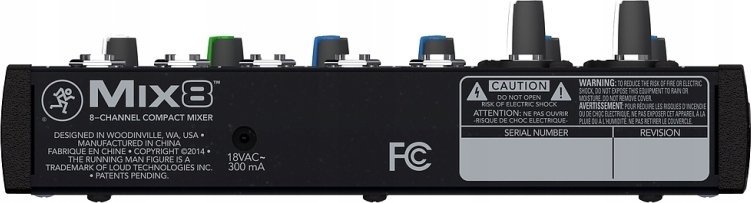 фото Мікшерний пульт Mackie Mix8