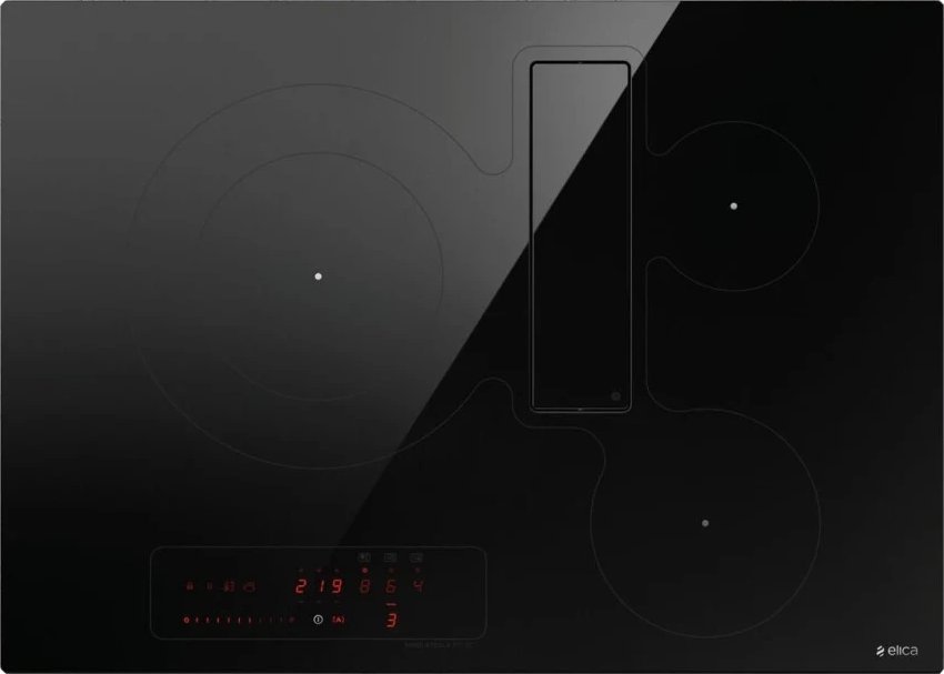 фото Індукційна варильна поверхня Elica Nikolatesla FIT 3Z BL/A/60