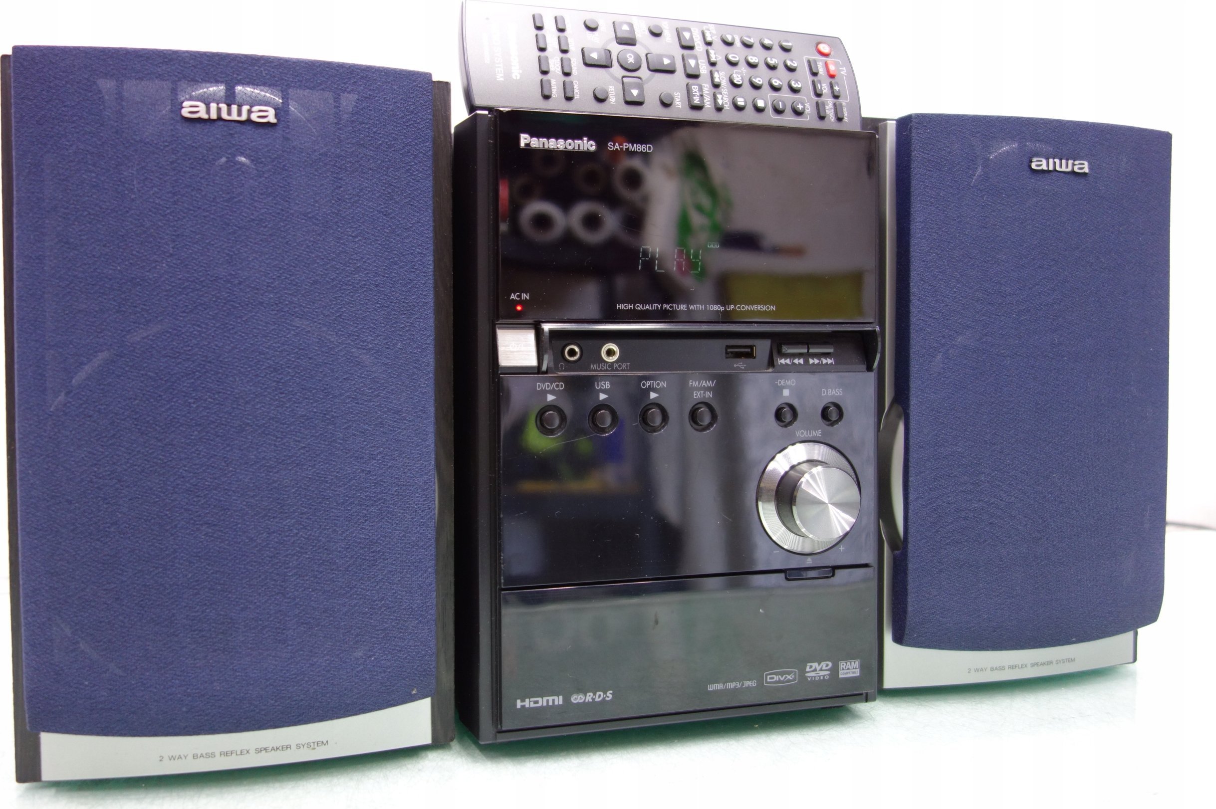 фото Музичний центр Panasonic SA-PMX802ME-S