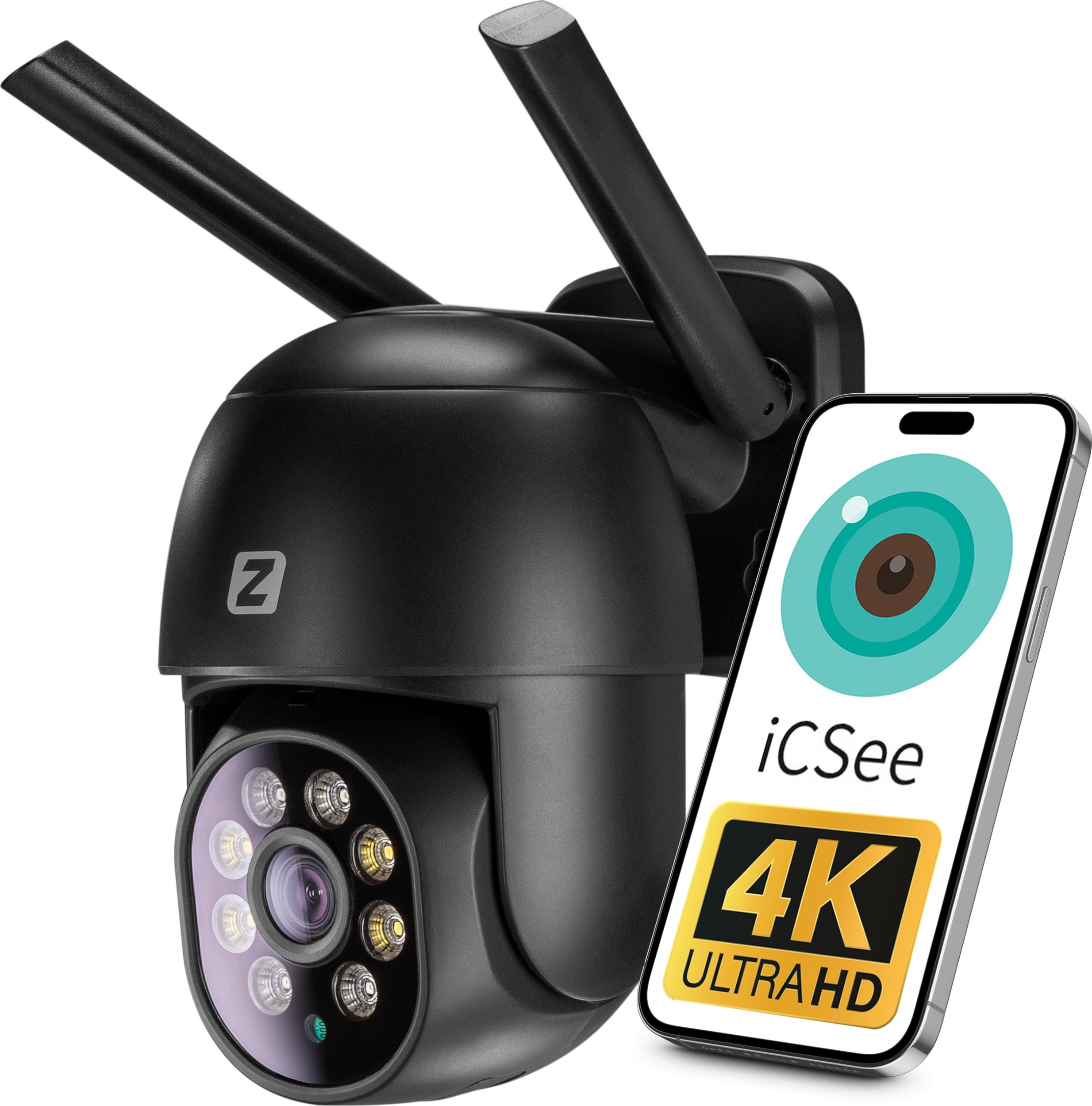 фото IP-камера відеоспостереження Zintronic IKPW830ICSV1-B