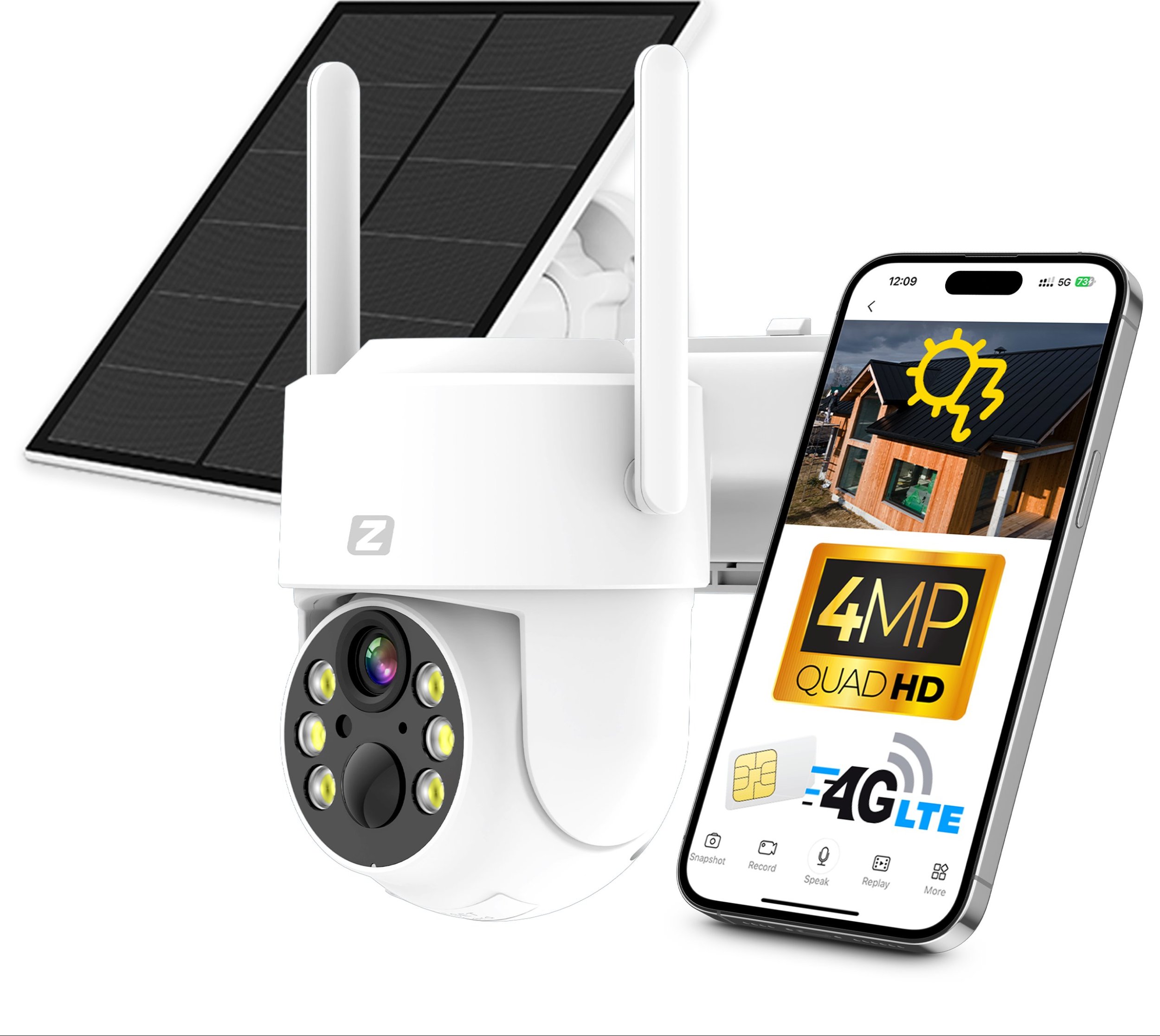 фото IP-камера відеоспостереження Zintronic IKPGSMP430V1