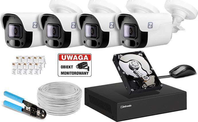 фото IP-камера відеоспостереження Zintronic IKTP430LV2-4POE-4KAM