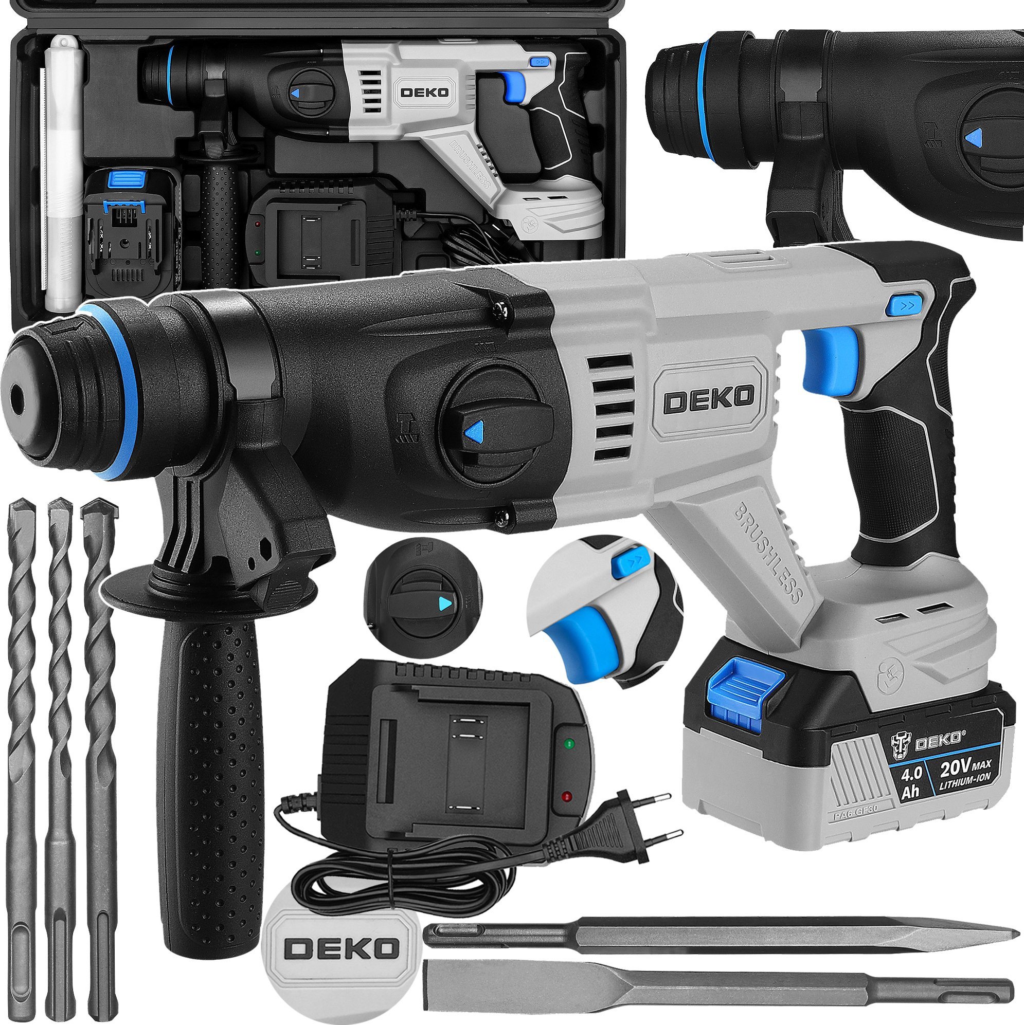 фото Перфоратор Deko DKBL20RH01-S1