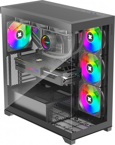 фото Корпус Xilence Gleam X818.W.ARGB Black (XG171_X818.ARGB)