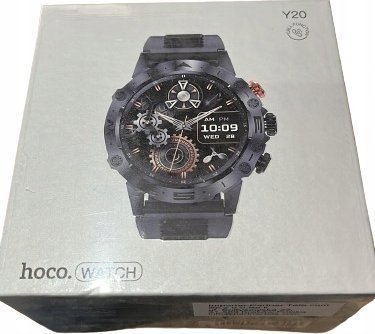 фото Смарт-годинник Hoco Y20 Black