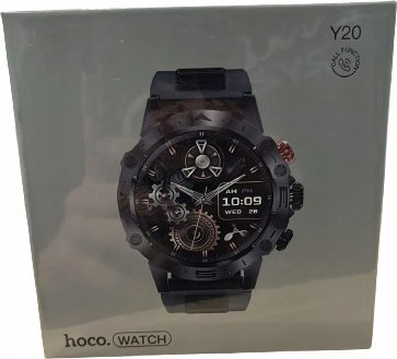 фото Смарт-годинник Hoco Y20 Black