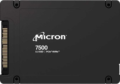 Dysk SSD Micron Micron 7500 PRO - SSD - Read Intensive - verschlusselt - 1.92 TB - intern - 2.5" (6.4 cm) - U.3 PCIe 4.0 (NVMe) - 256-Bit-AES, 3072-Bit-RSA, FIPS 140-3 Level 2, 208-Bit-RSA - TCG Opal Encryption 2.01