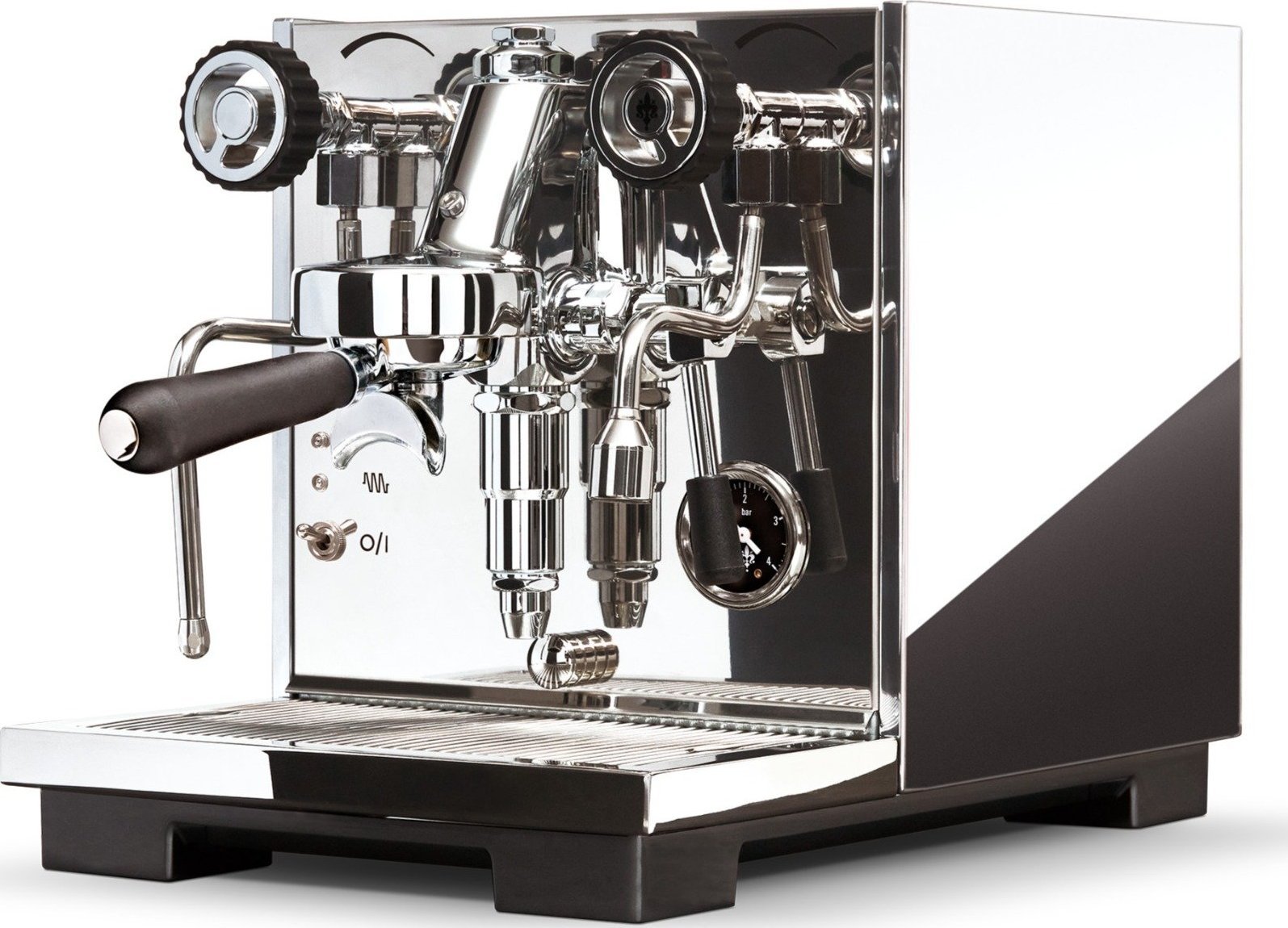 фото Ріжкова кавоварка еспресо Eureka Pura R Chrome