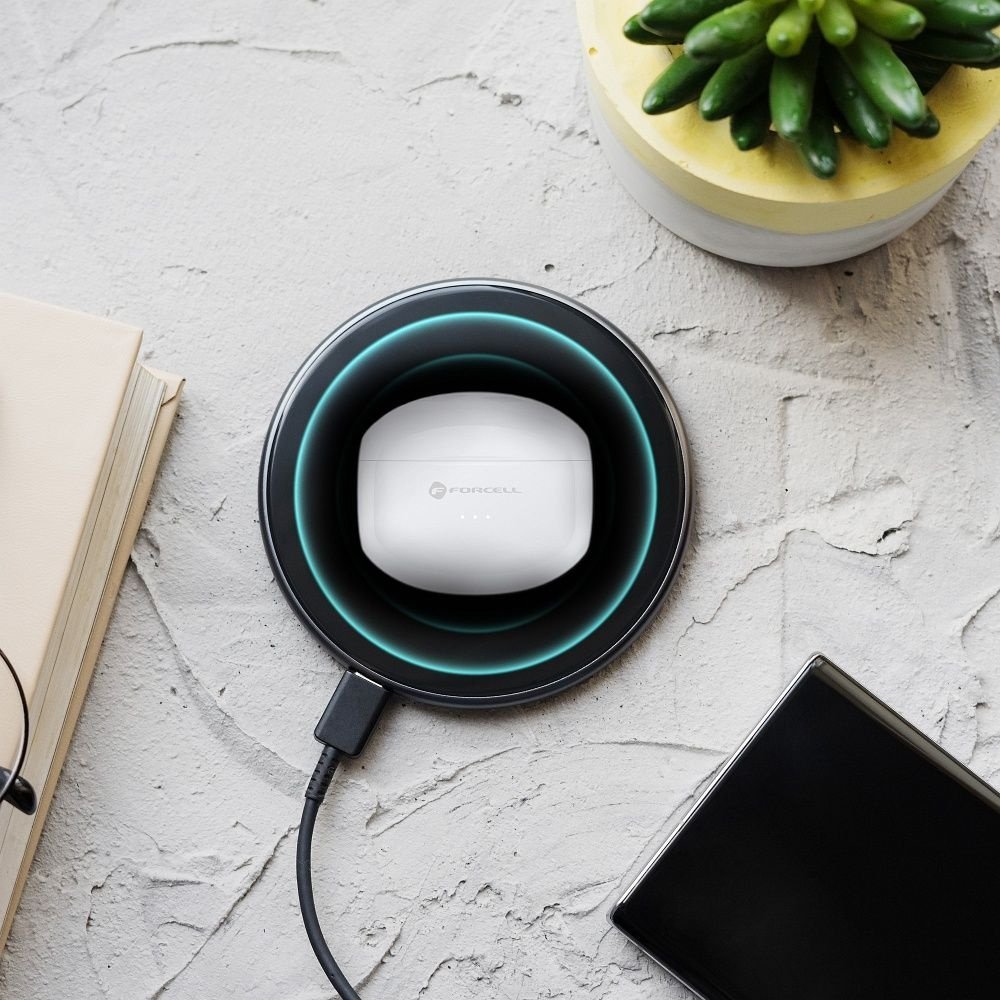 фото Навушники TWS Forcell F-Audio Clear Sound White