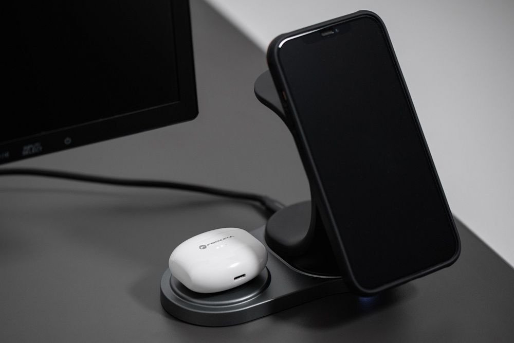 фото Навушники TWS Forcell F-Audio Clear Sound White