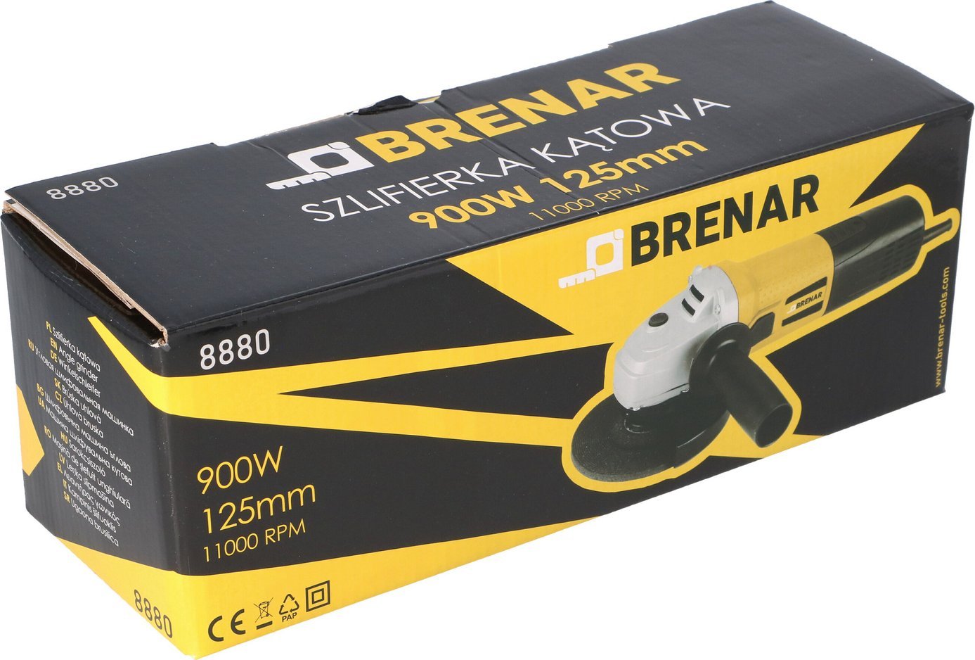 фото Кутова шліфувальна машина Brenar 8881