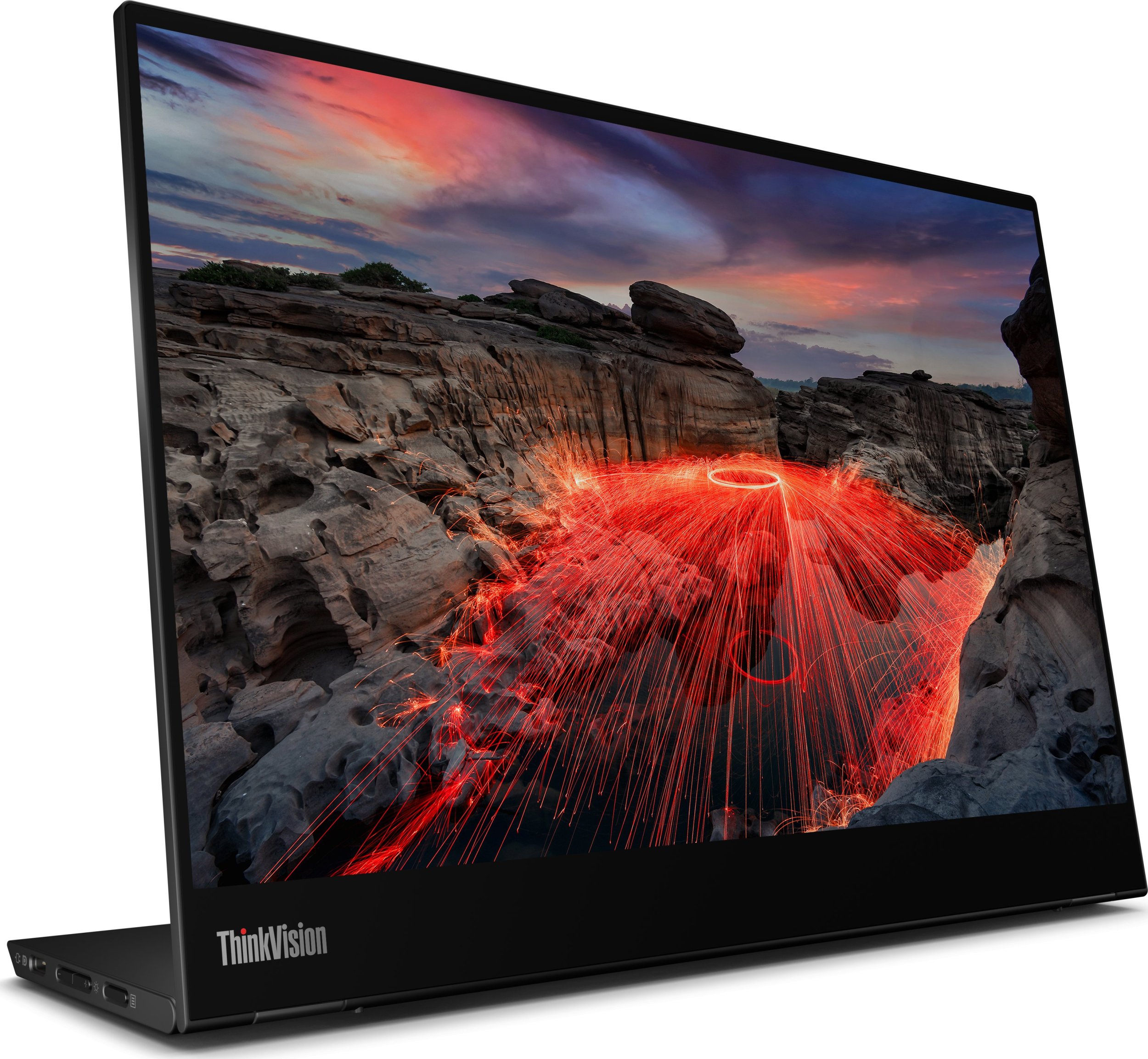 фото Портативний монітор Lenovo M14t Gen 2 (63FDUAT6WL)
