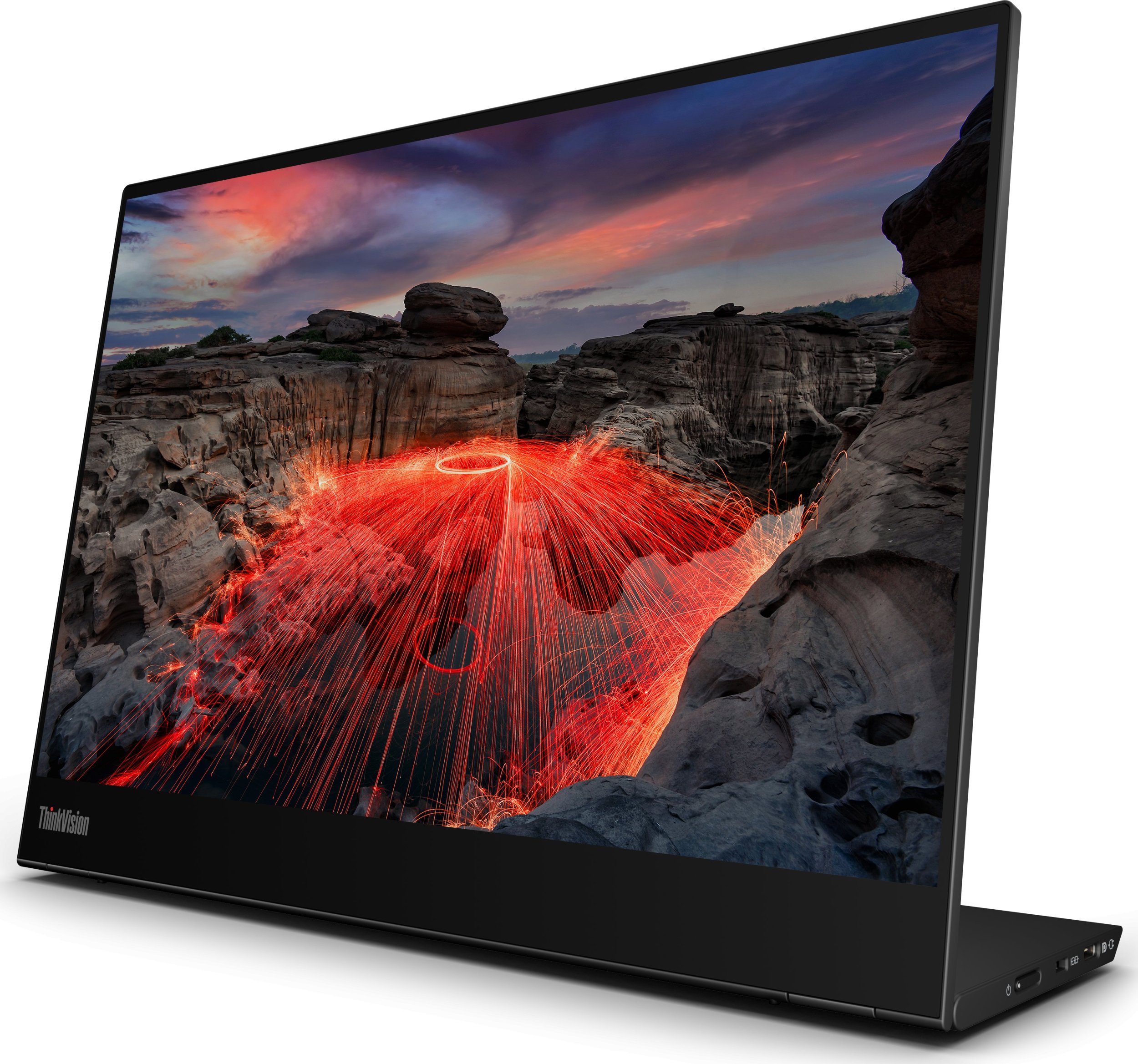 фото Портативний монітор Lenovo M14t Gen 2 (63FDUAT6WL)