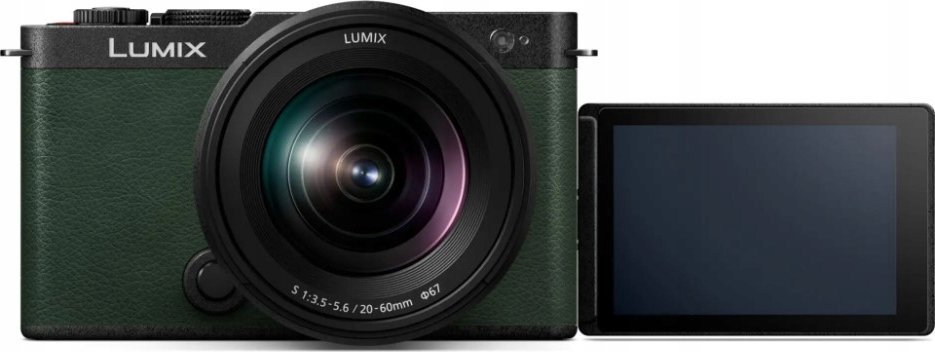 фото Бездзеркальний фотоапарат Panasonic Lumix DC-S9 kit (20-60mm) Dark Olive (DC-S9KE-G)