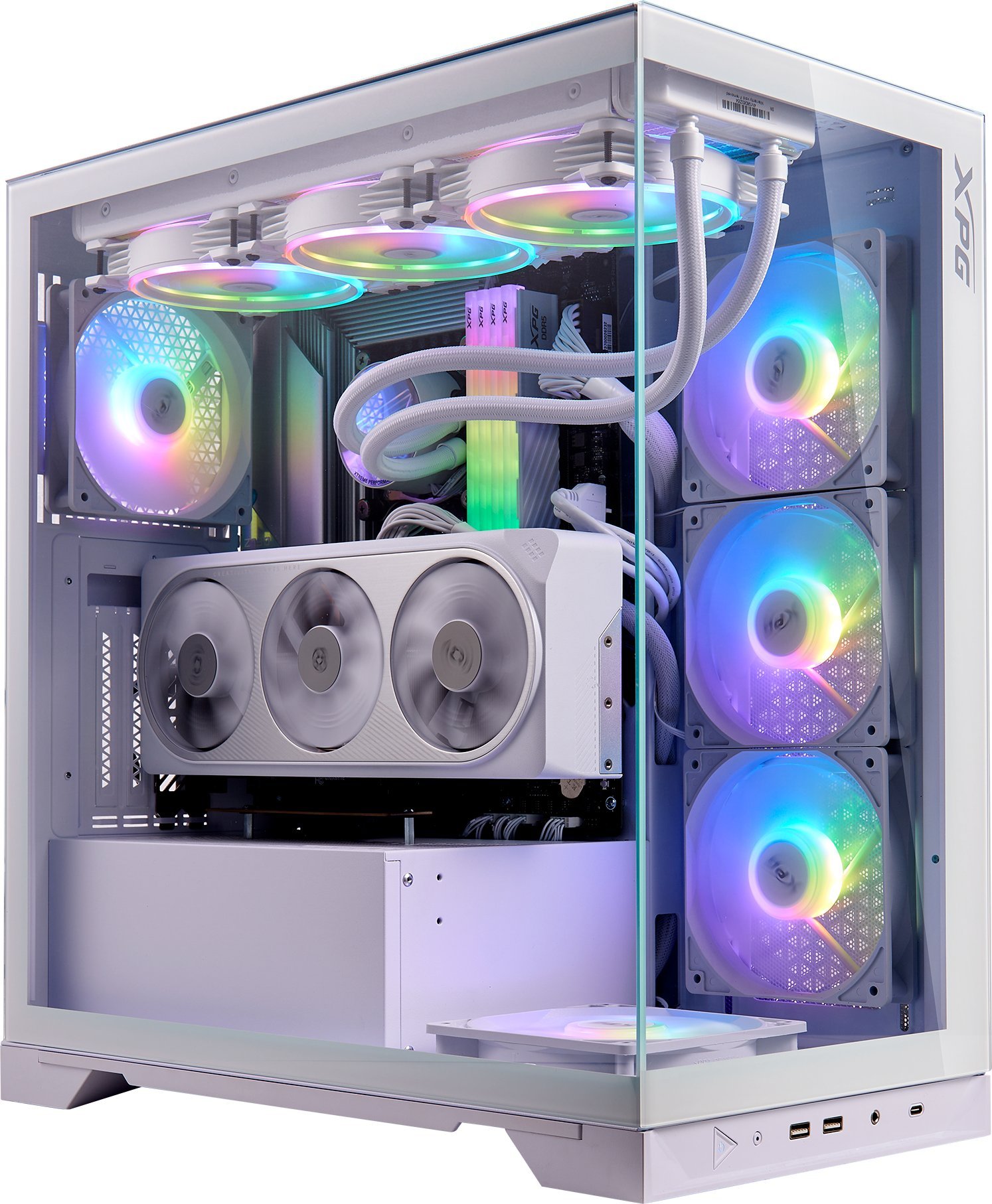 фото Корпус Adata XPG Invader X White (INVADERXMTWOF-WHCWW)