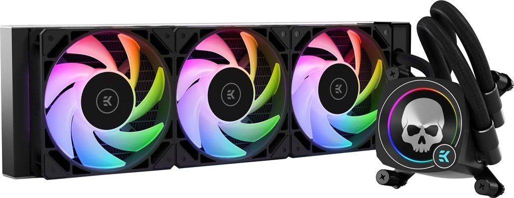 фото Водяне охолодження EK Water Blocks EK-Nucleus AIO CR360 Direct Die D-RGB Black