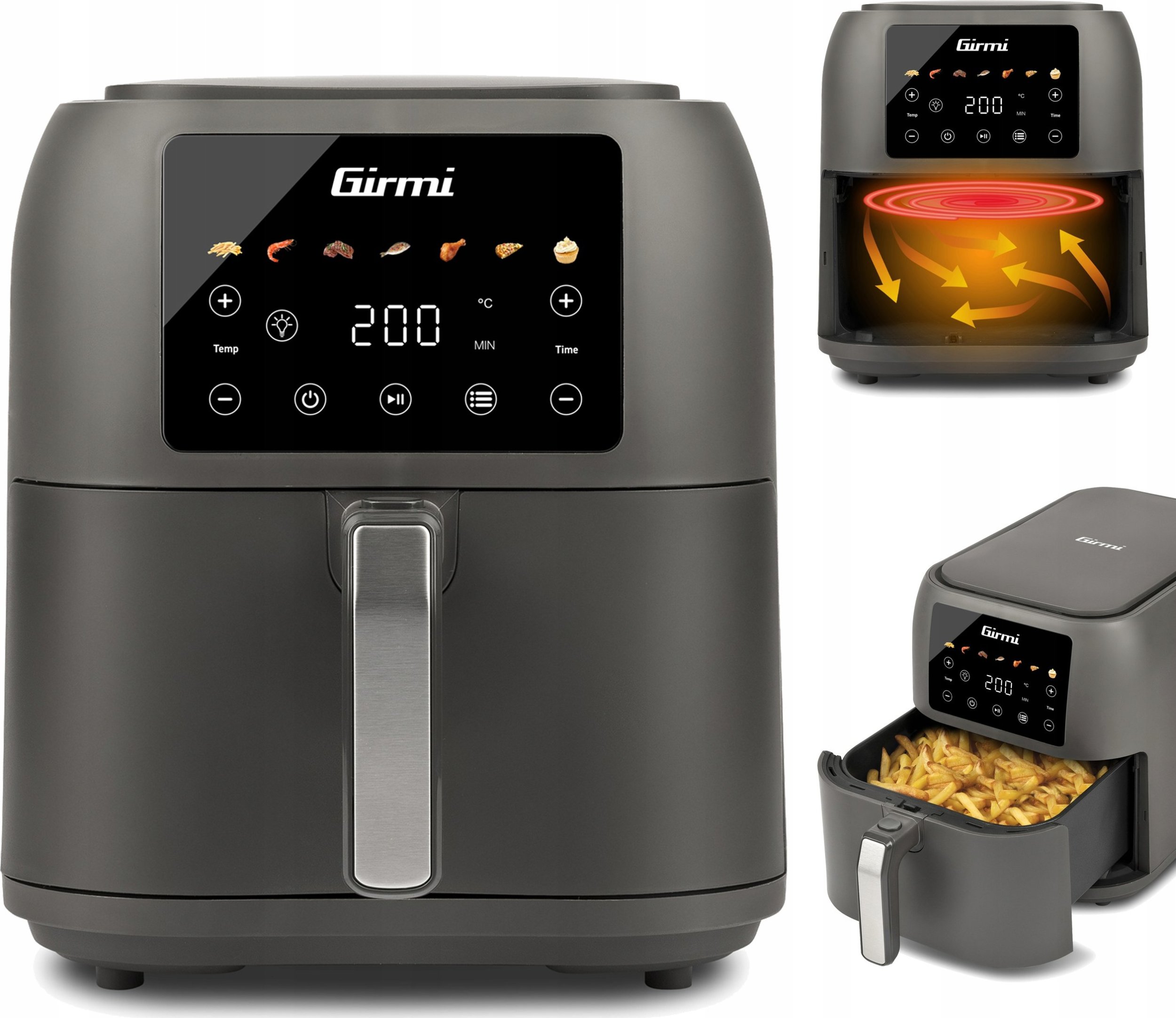 фото Мультипіч (аерофритюрниця) Girmi FG9200