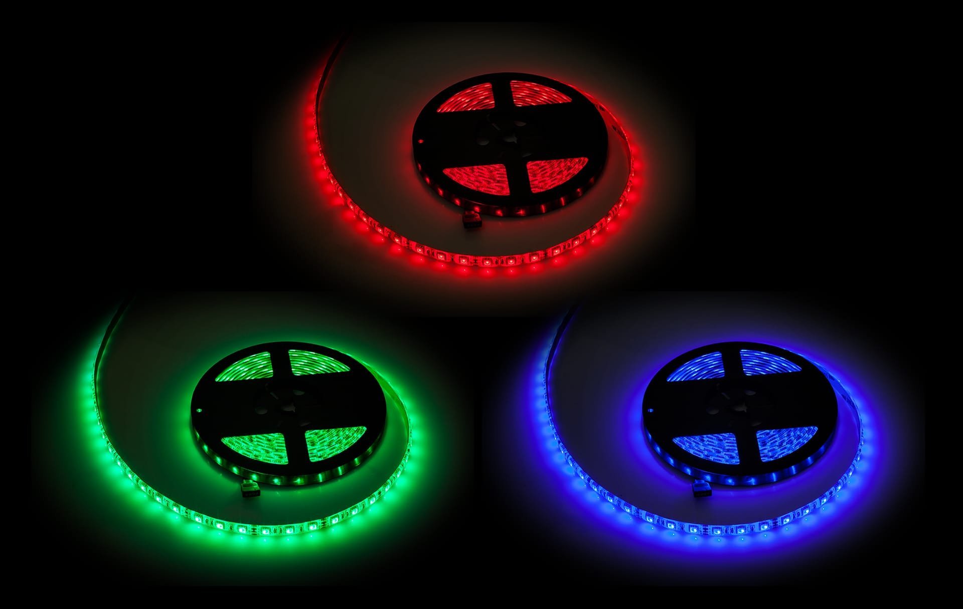 Taśma LED Rebel Sznur diodowy 5m Rebel  (300x5050 SMD) RGB, wodoodporny , 12V