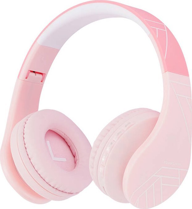 фото Навушники з мікрофоном PowerLocus P1 Pink