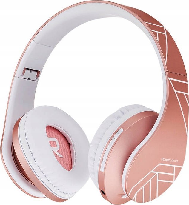 фото Навушники з мікрофоном PowerLocus P2 Rose Gold