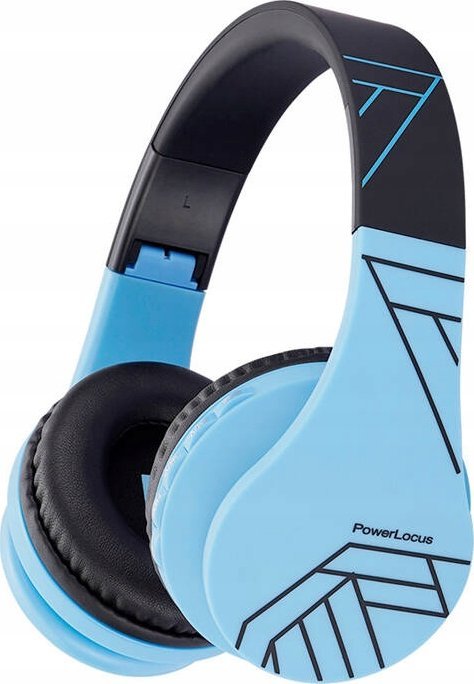 фото Навушники з мікрофоном PowerLocus P1 Blue/Black