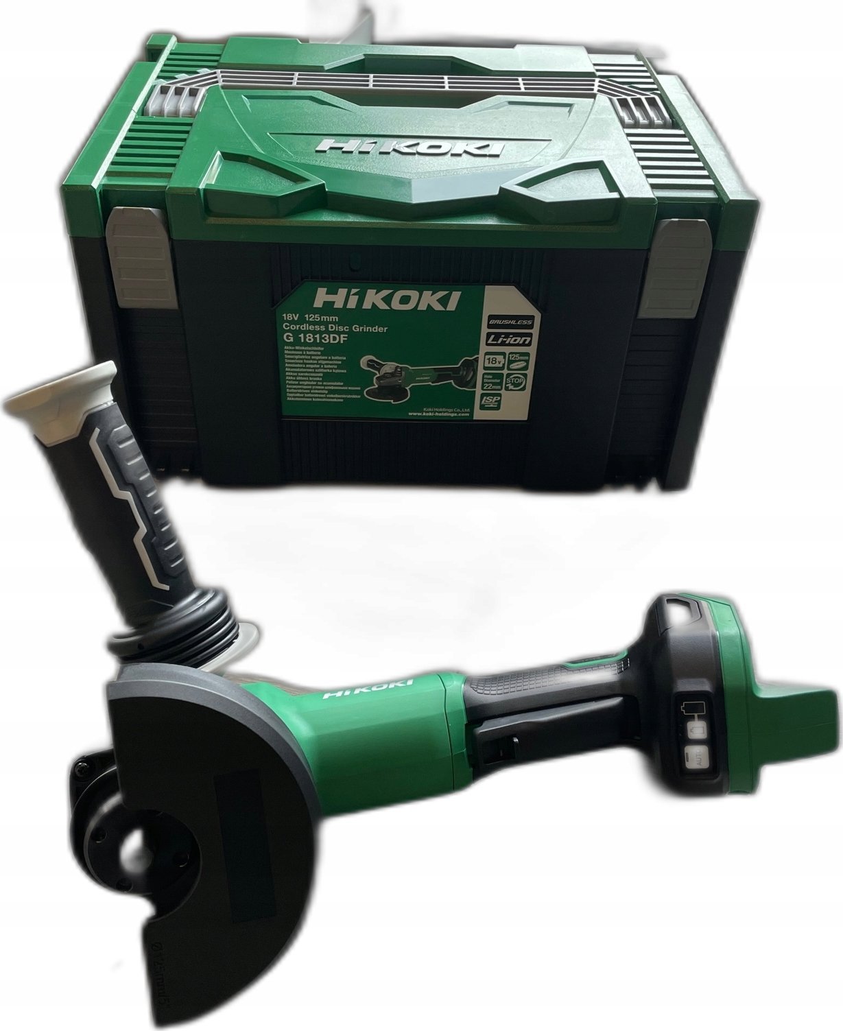 фото Болгарка (кутова шліфувальна) Hikoki G1813DF W2Z