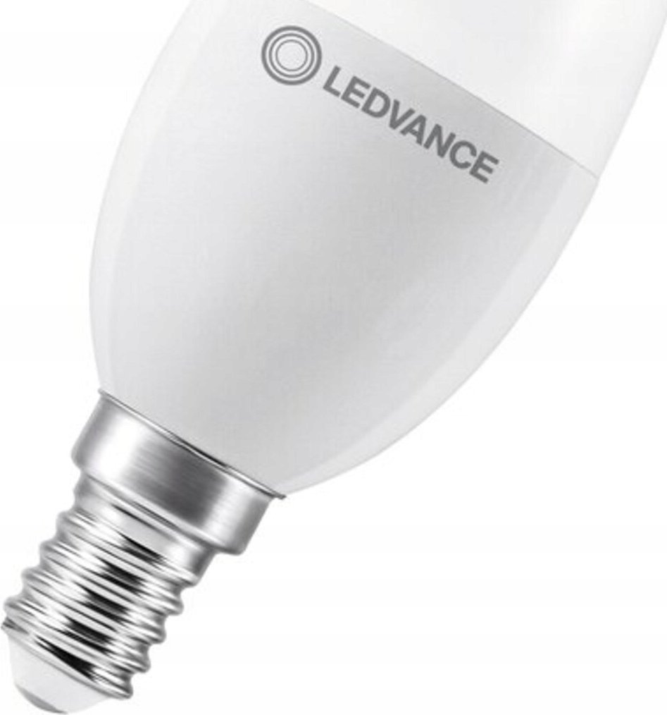 Ledvance Żarówka LED Osram 4,9W (40W) E14 B35 470lm 2700K ciepła 230V ściemnialna świeczka mleczna 4099854044052